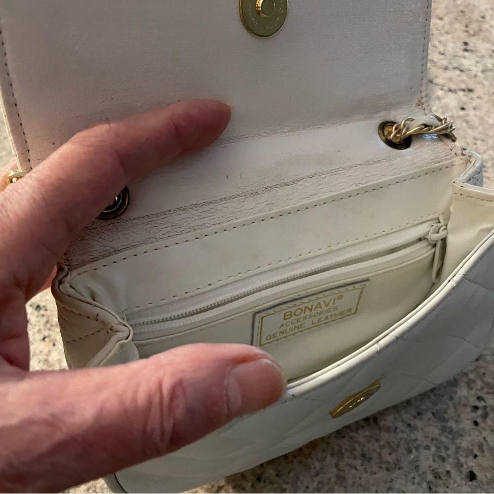 Mini Rectangular Flap Bag Cream/Off White Flap Bag - image 6